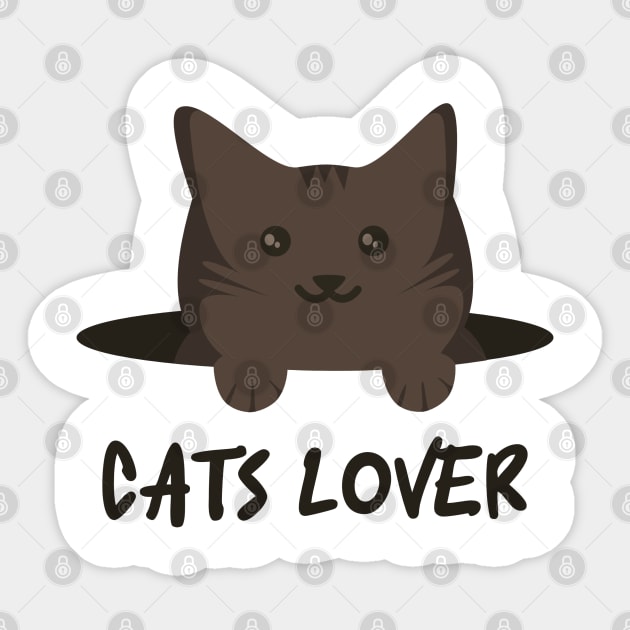 cute cat Sticker by Itsme Dyna